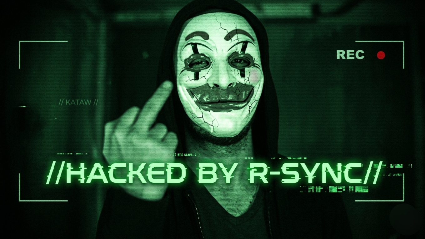 「R-SYNCにハッキングされた、以上」